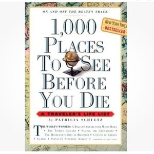 🎁”1,000 Places to See Before You Die” by Patricia Schultz (2003) New